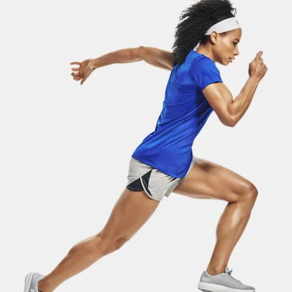 Under Armour Blue Workout Shirt Heat Seeker Loose Fit Size Small Like New 🔥 - Picture 4 of 10